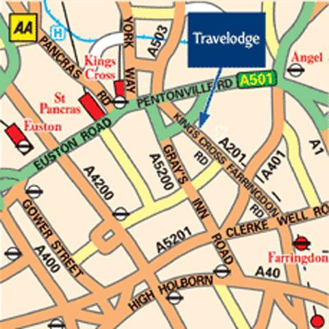 Travelodge Kings Cross Royal Scott London Exterior photo
